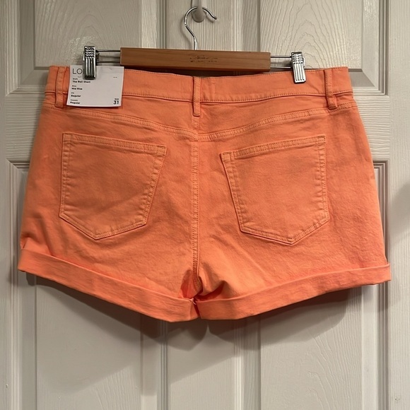 LOFT brand size 31 “The Roll Short” NWT - Picture 2 of 6